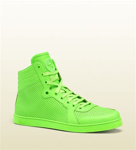 gucci shows green|gucci green sneakers.